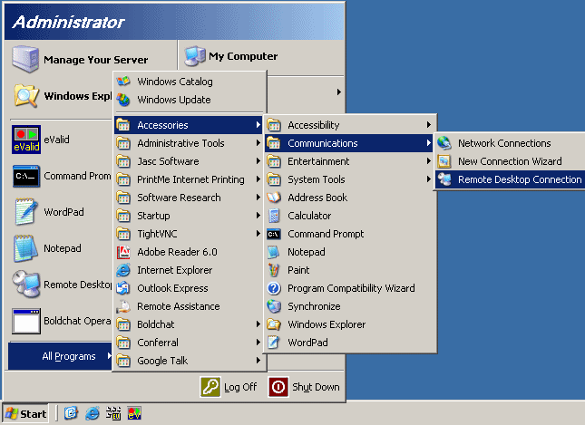 Use of IIS Performance Monitor in eValid LoadTest Operations